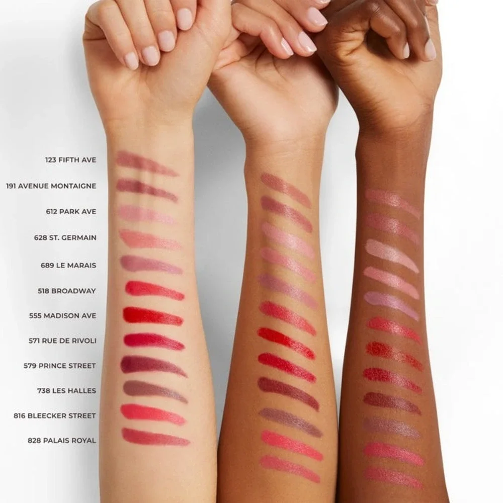 Laura Mercier Caviar Hydra-Creme Refillable Lipstick 579 Prince Street Satin Red